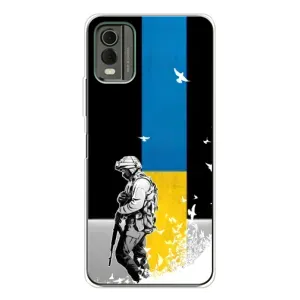Патриотический Чехол для Nokia C32 (ЗСУ)