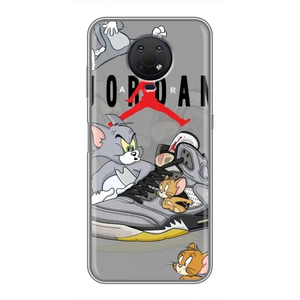 Чехол с рисунком «Air Jordan» для Nokia G10 Чехол с рисунком «Air Jordan» для Nokia G10