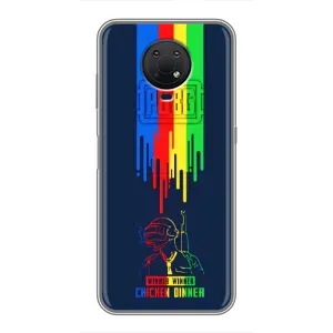 Чехол с рисунком «Арт Пабг» для Nokia G10
