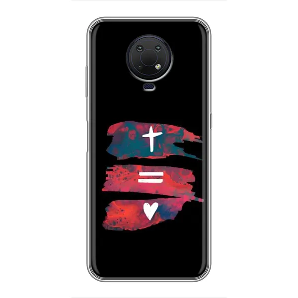 Чохол з малюнком «Атрибутика» для Nokia G10 Чохол з малюнком «Атрибутика» для Nokia G10