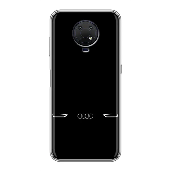 Чехол с рисунком «Силует Audi» для Nokia G10 Чехол с рисунком «Силует Audi» для Nokia G10
