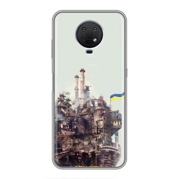 Чехол с рисунком «Азовсталь» для Nokia G10 Чехол с рисунком «Азовсталь» для Nokia G10