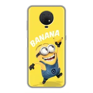 Мультяшный принт на Чехол для Нокиа Джи 10 (Banana)