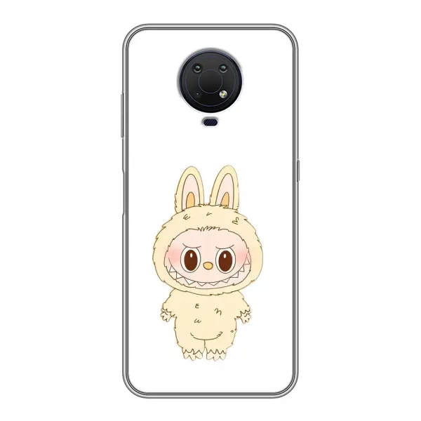 Чехол с рисунком «Бежевый Лабубу» для Nokia G10