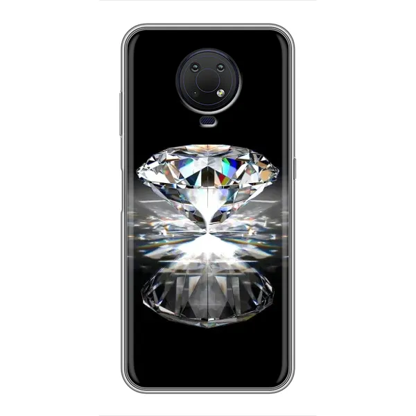 Чехол с рисунком «Бриллиант» для Nokia G10