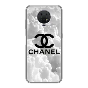 Чехол с Брендами одежды на Нокиа Джи 10 (CHANEL)
