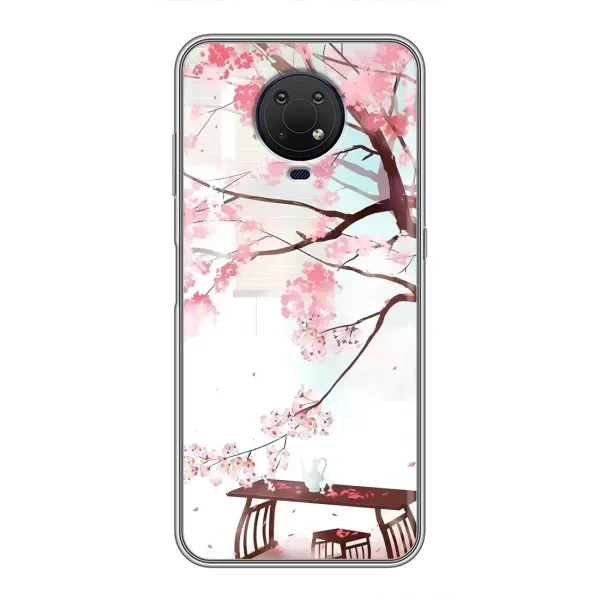 Чехол с рисунком «Чайная церемония» для Nokia G10
