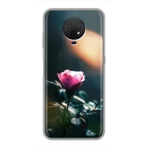 Чехлы с принтом Розочки для Nokia G10 (Цветок ночной)