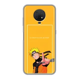 Чехлы с принтом Наруто на Nokia G10 (Даттебаё)