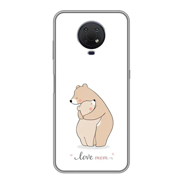 Чехол с рисунком «Для мам» для Nokia G10 Чехол с рисунком «Для мам» для Nokia G10