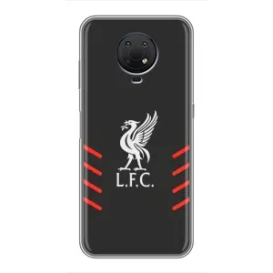Силіконові Чохли з принтом Футбол на Nokia G10 (Емблема Liverpool)