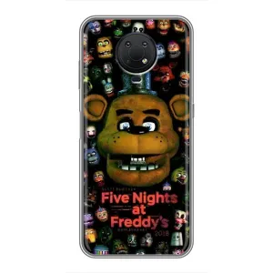 Чехлы Пять ночей с Фредди для Нокиа Джи 10 (Freddy)