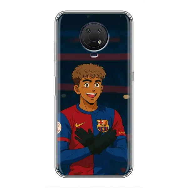 Чехол с рисунком «Футболист Ямаль» для Nokia G10 Чехол с рисунком «Футболист Ямаль» для Nokia G10