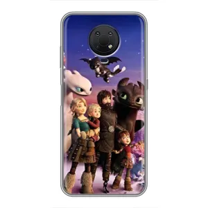 Чохол дракон Беззубик для Nokia G10 (Герої дракона)