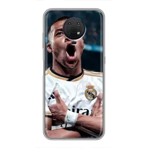 Чехол (TPU) с Футболистом на Nokia G10 (Гол Мбаппе)
