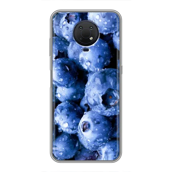 Чехол с рисунком «Голубика» для Nokia G10 Чехол с рисунком «Голубика» для Nokia G10