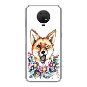 Чехол с Лисичкой для Nokia G10 (Хитрая лиса)