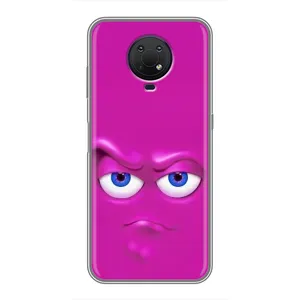 Силиконовые Чехлы (смешные стикеры) для Nokia G10 (Хитрая мордочка)