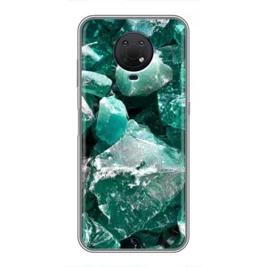 Чохол (Дорого-богато) на Nokia G10 (Смарагд)