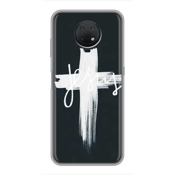 Чехол с рисунком «Jesus» для Nokia G10 Чехол с рисунком «Jesus» для Nokia G10