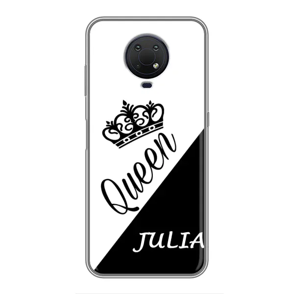 Чехол с рисунком «JULIA» для Nokia G10 Чехол с рисунком «JULIA» для Nokia G10