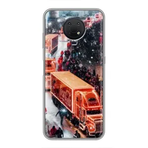 Чехлы на Новый Год Nokia G10 (Кока Кола)