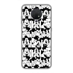 Чехлы с принтом Микки Маус на Nokia G10 (Коллаж Микки Маус)