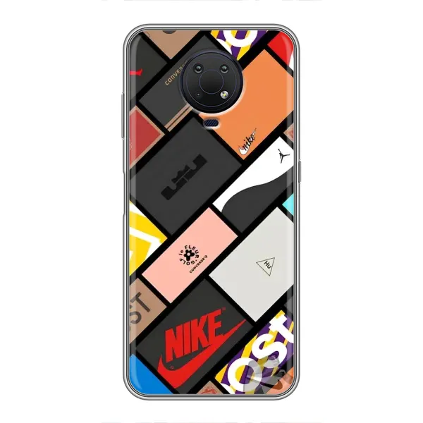 Чехол с рисунком «Коробки» для Nokia G10