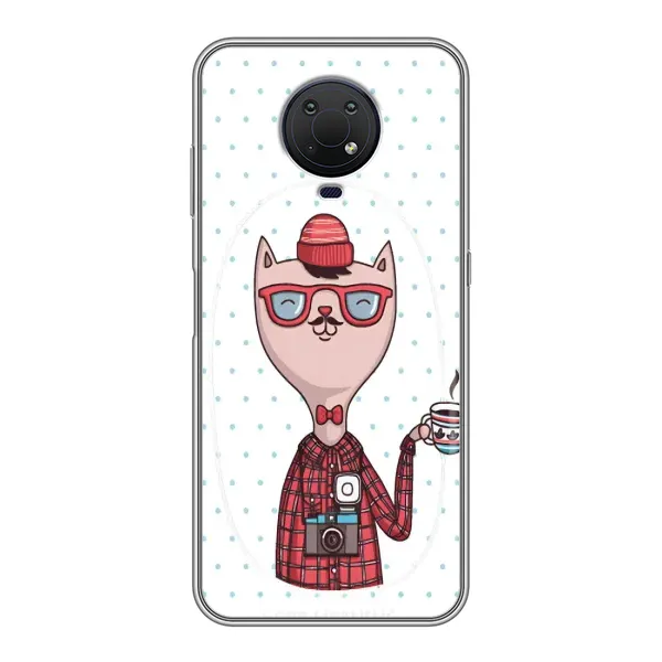 Чехол с рисунком «Кот аристократ» для Nokia G10 Чехол с рисунком «Кот аристократ» для Nokia G10