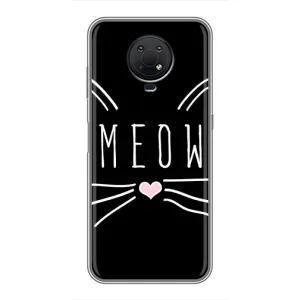 Бампер с изображением Котиков для Нокиа Джи 10 (КОТИК MEOW)