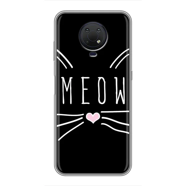 Чехол с рисунком «КОТИК MEOW» для Nokia G10 Чехол с рисунком «КОТИК MEOW» для Nokia G10