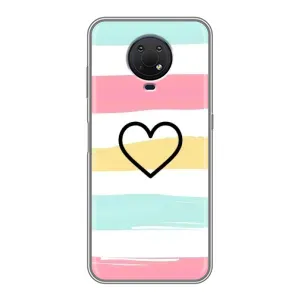 Чохли з тематикою "Маленькі Сердчеки" на Nokia G10 (Гарне сердечко)