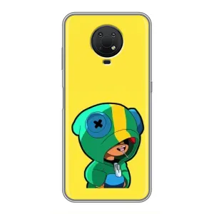 Чехол Бравл Старс для Nokia G10 (Леон (LEON))