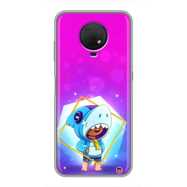Чехол с рисунком «Леон в костюме Акулы» для Nokia G10