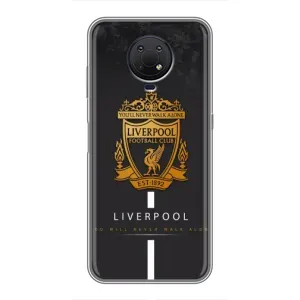 Силіконові Чохли з принтом Футбол на Nokia G10 (Liverpool)