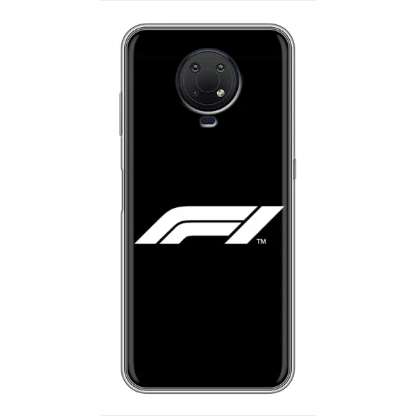 Чехол с рисунком «Логотип Формула 1» для Nokia G10 Чехол с рисунком «Логотип Формула 1» для Nokia G10
