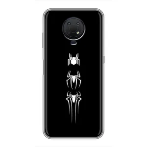 Чехол Супергерой Человека Паука на Nokia G10 (Лого паука)