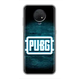 Чехол с рисунком «Лого PUBG» для Nokia G10