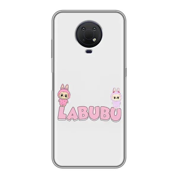 Чехол с рисунком «Логотип Лабубу» для Nokia G10