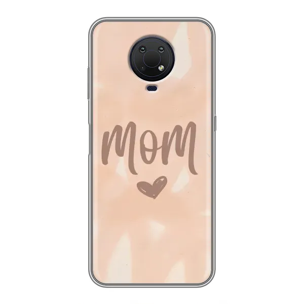 Чехол с рисунком «Love mom» для Nokia G10 Чехол с рисунком «Love mom» для Nokia G10