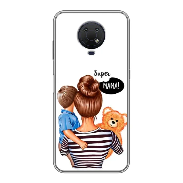 Чохол з малюнком «Мама і син» для Nokia G10 Чохол з малюнком «Мама і син» для Nokia G10
