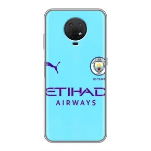Силіконові Чохли з принтом Футбол на Nokia G10 (Man City)