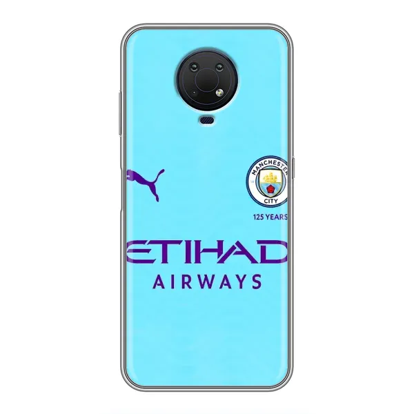 Чехол с рисунком «Man City» для Nokia G10
