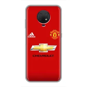 Силіконові Чохли з принтом Футбол на Nokia G10 (Man United)