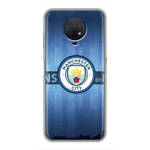 Силіконові Чохли з принтом Футбол на Nokia G10 (ManCity)