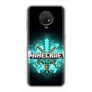 Чехол майнкрафт для Nokia G10 (MineCraft 2)
