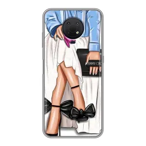 Силиконовый Чехол на Nokia G10 с картинкой Стильных Девушек (Мода)