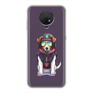 Чехол с принтом Собаки Патрон для Nokia G10 (Модный Патрон)