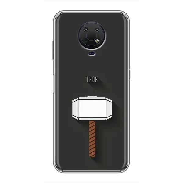 Чехол с рисунком «Молот Тора» для Nokia G10