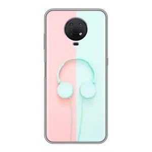 Девчачий Чехол для Nokia G10 (Наушники)
